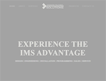 Tablet Screenshot of integratedmultimediasolutions.com